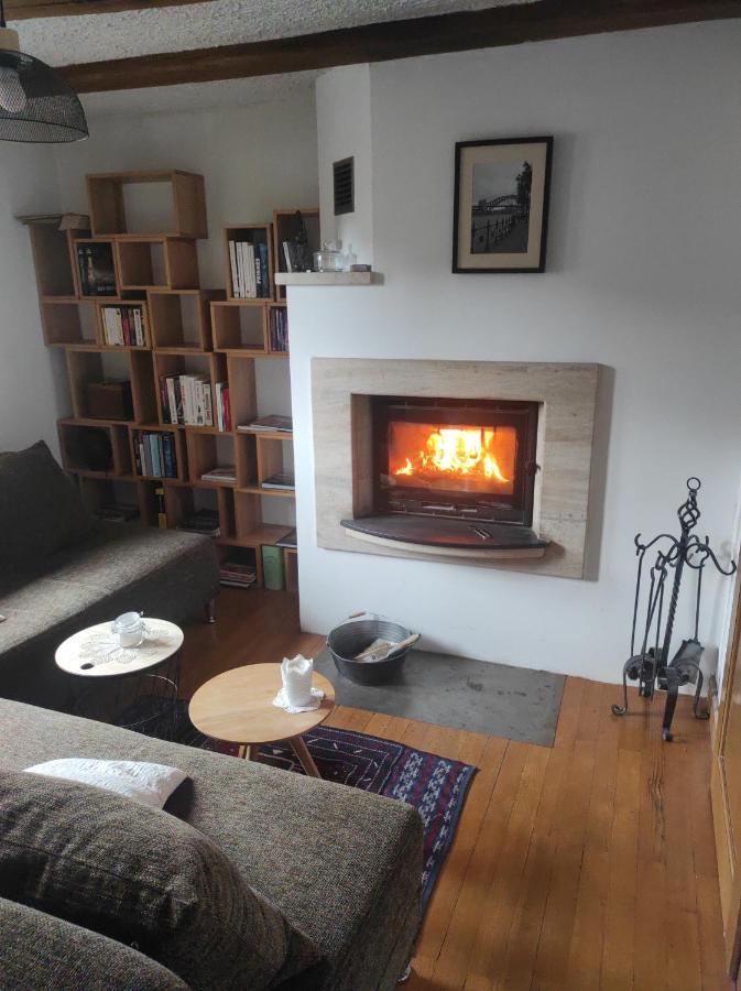 Gite Au Petit Ruisseau-Etage Et Combles-Maison Alsacienne 4 Personnes 4 Nuitees Minimum Langensoultzbach المظهر الخارجي الصورة