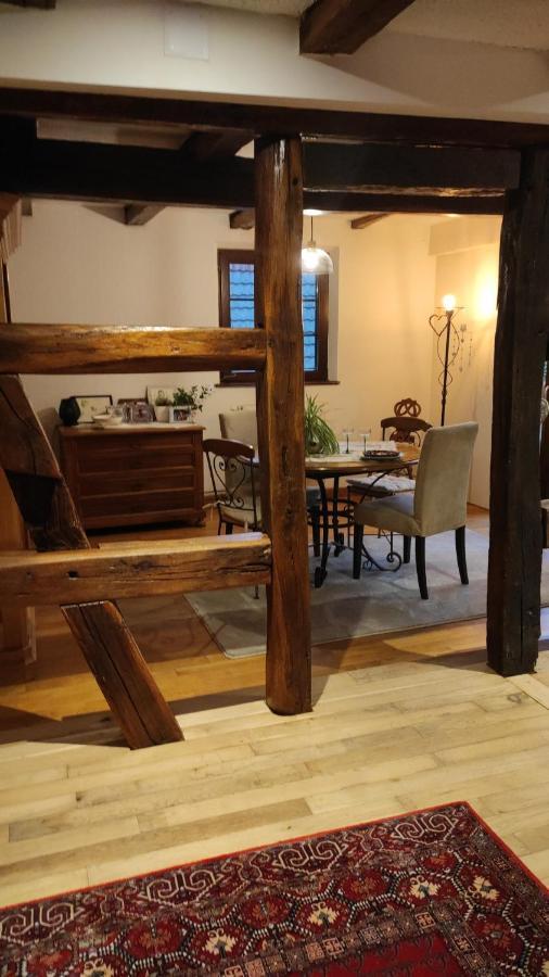 Gite Au Petit Ruisseau-Etage Et Combles-Maison Alsacienne 4 Personnes 4 Nuitees Minimum Langensoultzbach المظهر الخارجي الصورة
