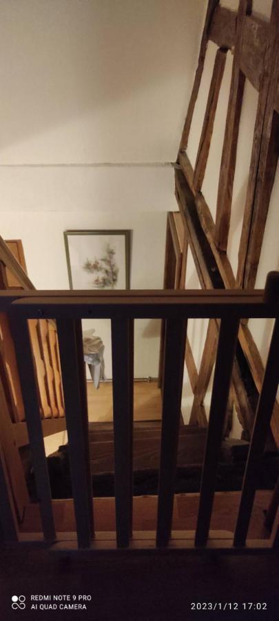 Gite Au Petit Ruisseau-Etage Et Combles-Maison Alsacienne 4 Personnes 4 Nuitees Minimum Langensoultzbach المظهر الخارجي الصورة